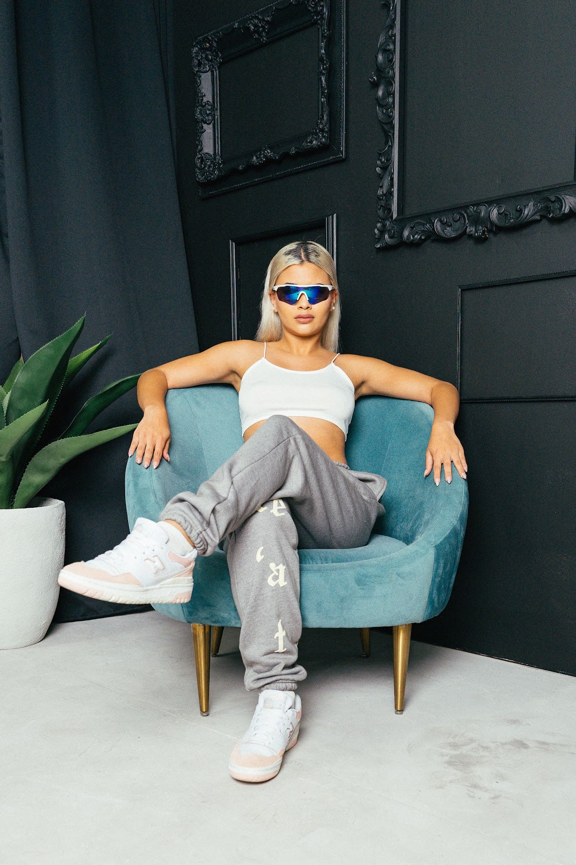 Cool Grey Be Fearless hoodie