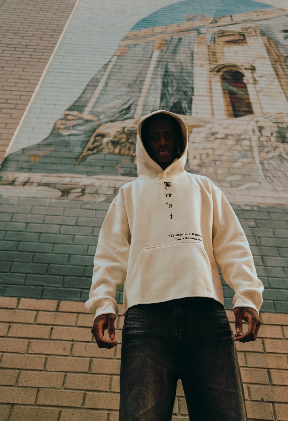 Be Fearless Ivory white